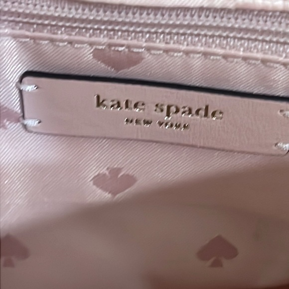 Kate Spade Emelyn Briar Lane Quilted- light pink w silver chain. EUC - Picture 15 of 17